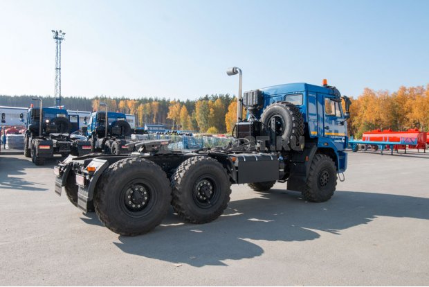 Седельный тягач УСТ 5453 Камаз 43118 RR, доработка под ДОПОГ, УВЭОС, гидрофикация, ЛВЖ
