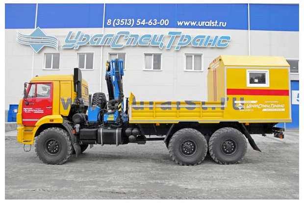ТБМ с КМУ ИМ-95 УСТ 5453 Камаз 43118
