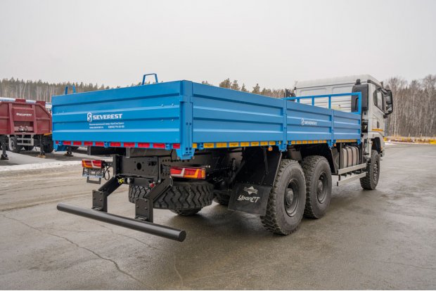 Бортовой автомобиль УСТ 5453 SHACMAN SX32586V385 6х6, база 4575мм, односкат