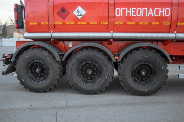 Оси полуприцепа