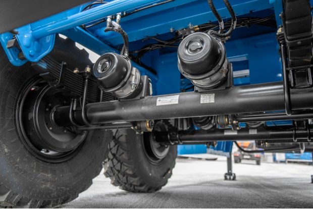 Оси полуприцепа