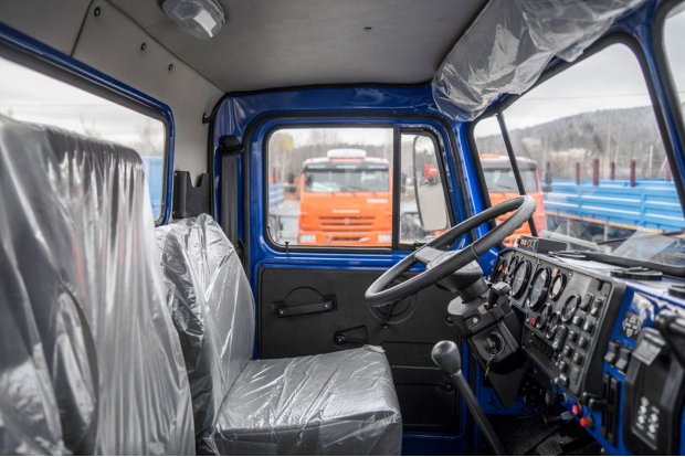 Кабина водителя