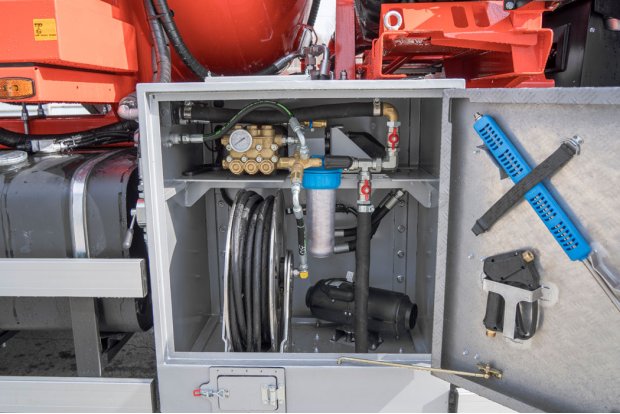 Система размыва илового осадка 