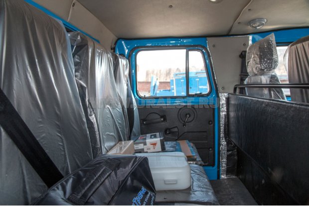 ПАРМ с КМУ ИМ-55 УСТ 5453 Урал-4320-60Е5 сдвоенная кабина