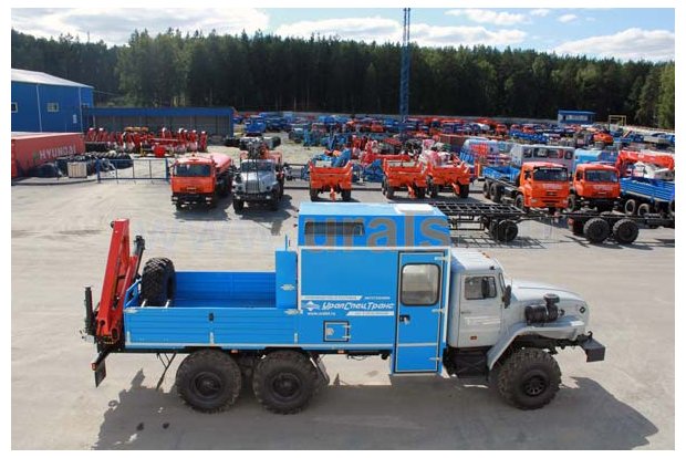 Фургон АРОК с КМУ Palfinger РK 8500