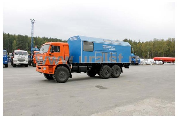 Фургон маслостанция Камаз