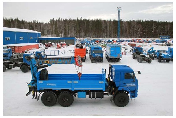 Бортовой с КМУ ИМ-240А УСТ 54531 Камаз 43118-3098-50