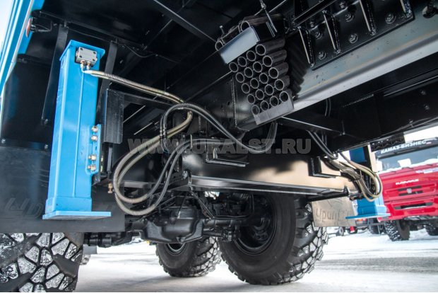 Бортовой с КМУ DongYang SS2036 (тросовый) УСТ 5453 4320-82Е5, сп.м