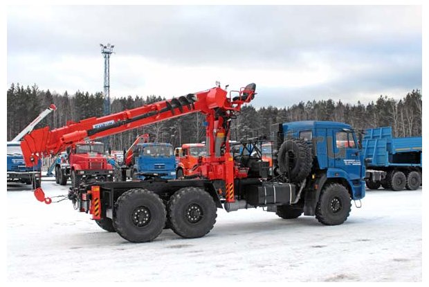 Бурильно-крановая машина Камаз 43118-46 с Kanglim KS-2056