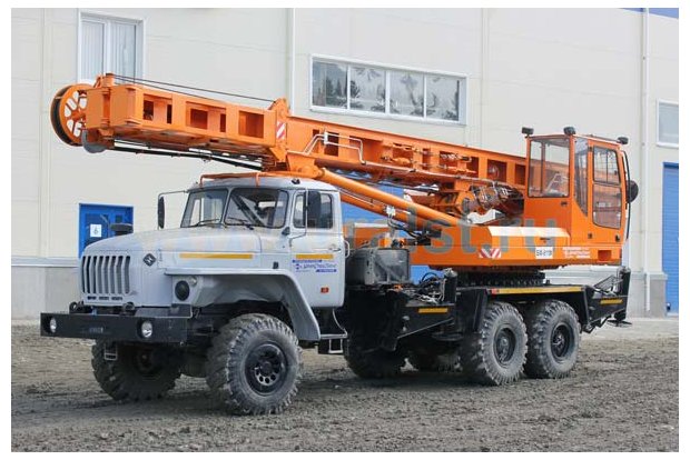 БМ-811М с дизель-молотом СП-75А Урал 4320