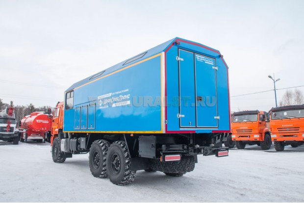 Маслостанция УСТ-5453 на шасси Камаз 43118-50