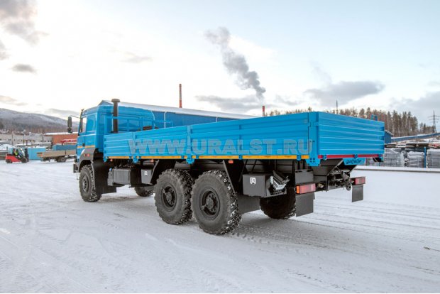 Бортовой Урал М УСТ 5453 4320-82Е5 тент, сп.м