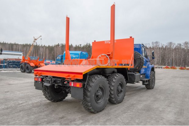Лесовоз с местом под КМУ УСТ 54538G Урал 4320-72Е5Г38 NEXT