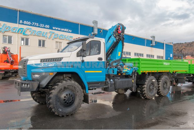 Автомобиль бортовой с КМУ ИМ-240 УСТ 5453 Урал NEXT 4320-72Е5Г38