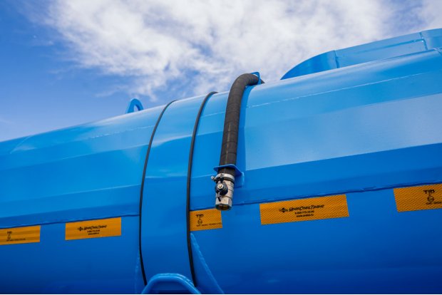 Слив из экологического короба