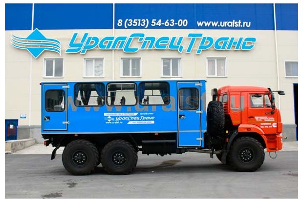Вахтовый автобус Камаз