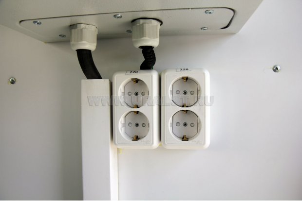 Розетки 220V