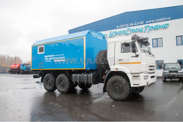 Автофургон Камаз Транспортно-бытовая машина УСТ-54535