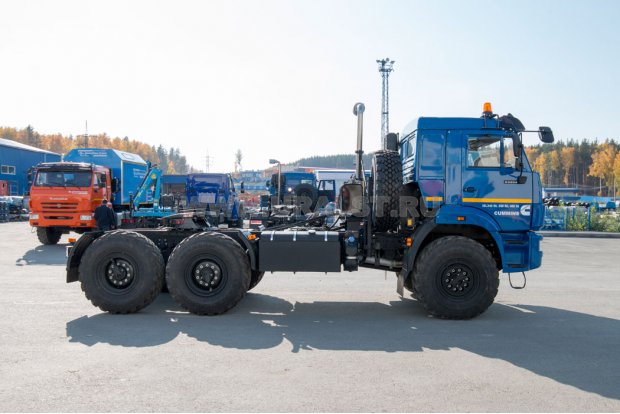 Седельный тягач УСТ 5453 Камаз 43118 RR, доработка под ДОПОГ, УВЭОС, гидрофикация, ЛВЖ