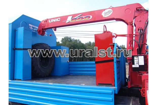Грузовая платформа, КМУ UNIC UR-V503