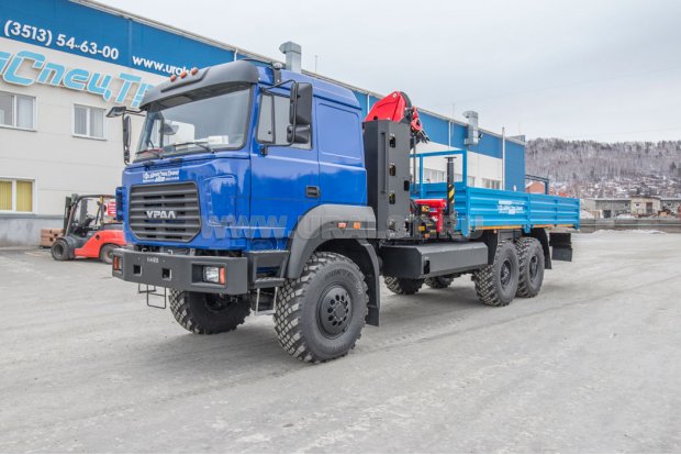 Автомобиль бортовой с КМУ ИМ-150N 54532E Урал 4320-4972-16