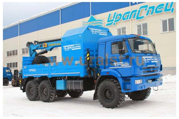 Бортовой с КМУ ИМ-240А УСТ 54531 Камаз 43118-3098-50