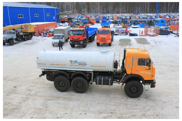 АЦПТ-9,5П нерж/ЛКП нас. сп.м. КАМАЗ 43118