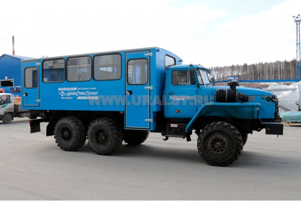 Навеска вахтового автобуса