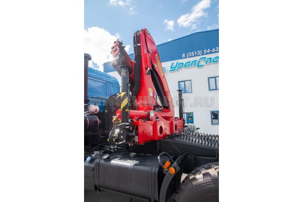 Седельный тягач с КМУ ИМ 150N УСТ 5453 Урал 44202-82Е5