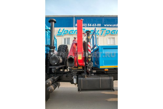 Бортовой с КМУ Fassi F155A.0.22 за кабиной УСТ 5453 Урал 4320-4971-82, сп.м