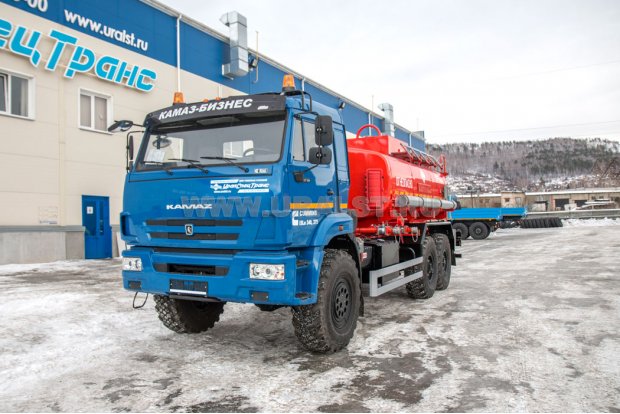 Автоцистерна для нефти АЦН-11 УСТ 5453 КАМАЗ 43118-RR доработка под ДОПОГ