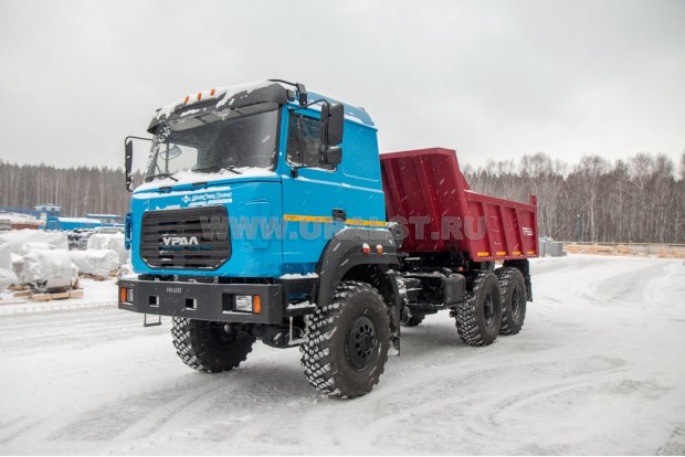 Самосвал АС 10-7 УСТ 5453 Урал 5557-82Е5 сп.м