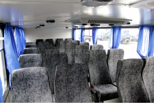 Автобус вахтовый 26+2 люкс УСТ 54535 Камаз 5350-66(D5)