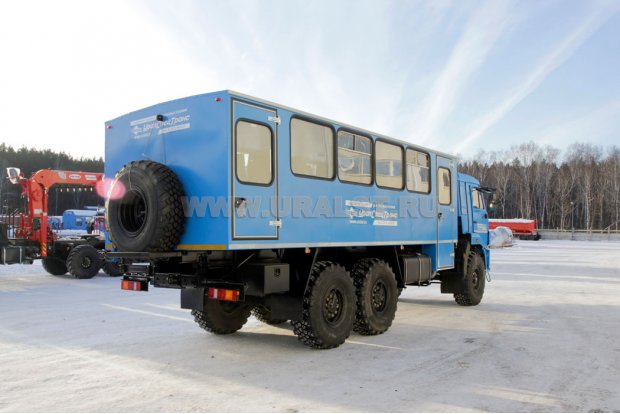 Автобус вахтовый 28+2 комфорт УСТ 54535 Камаз 43118-50
