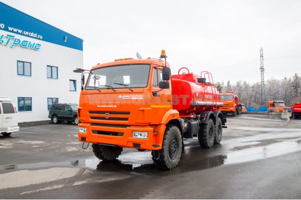 Автоцистерна бензовоз АЦ-10 УСТ 5453 Камаз 43118-50, доработка под ДОПОГ
