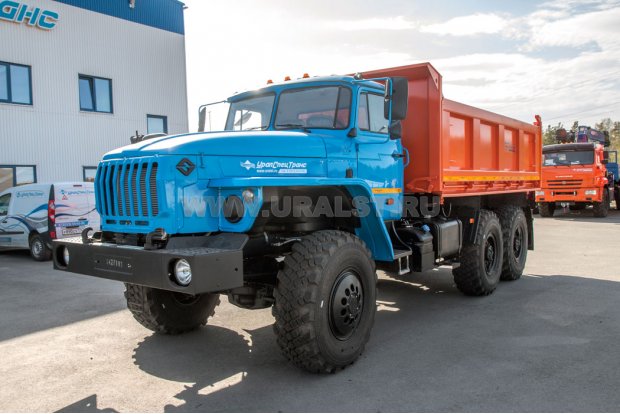 Самосвал АС 10-10 трехстор. УСТ 5453 Урал 5557-60Е5