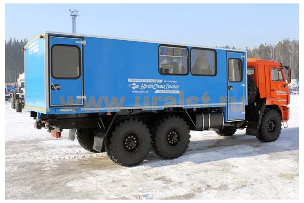 ГПА УСТ 54535 (14+2) закр. Камаз 43118 (Cummins)