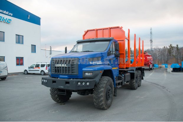 Сортиментовоз УСТ 5453 Урал 4320-74Е5 NEXT