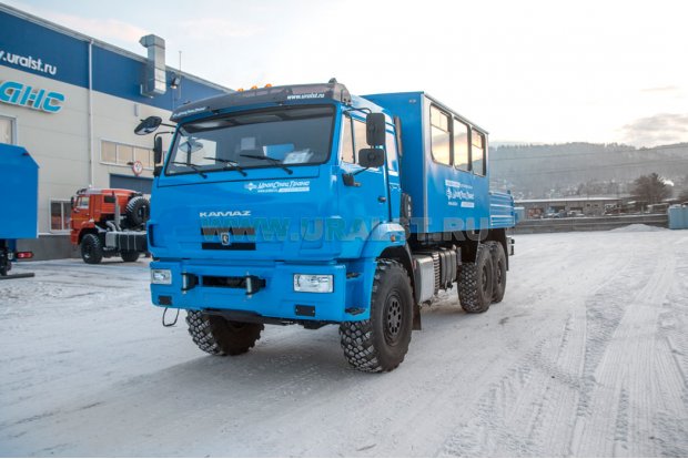 ГПА УСТ 54535 (14+2) откр, Камаз 43118-50