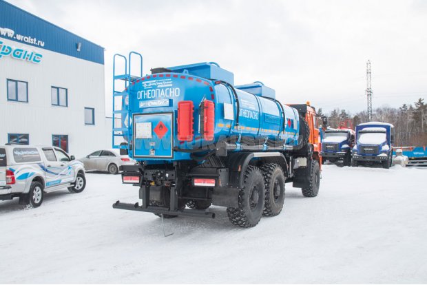 Автотопливозаправщик АТЗ-16-2 УСТ 5453 Камаз 65224-53 ППО-40 доработка под ДОПОГ