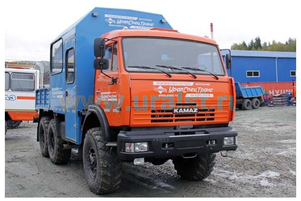 ГПА с КМУ ИМ-20 УСТ 5453 Камаз 5350-66(D5)