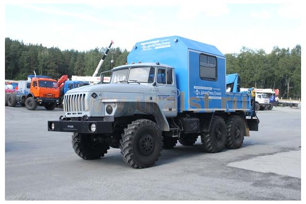 ГПА с КМУ ИМ-77 УСТ 5453 Урал 4320-1151-61