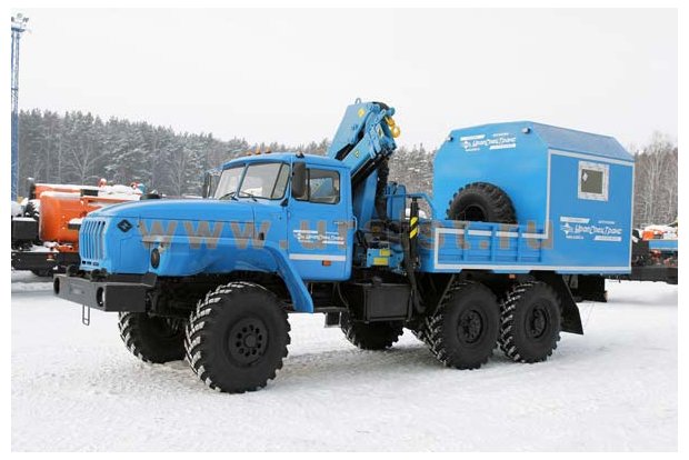 ГПА с КМУ ИМ-95 УСТ 5453 Урал 4320-1151-61