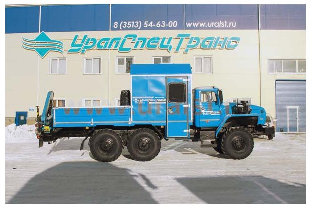 ГПА с КМУ ИМ-25 УСТ 5453 Урал 4320Е5