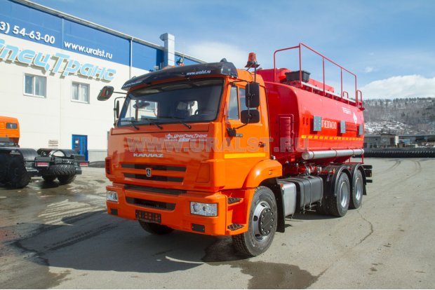 Автотопливозаправщик АТЗ 17-3Б УСТ 5453 Камаз 65115-50