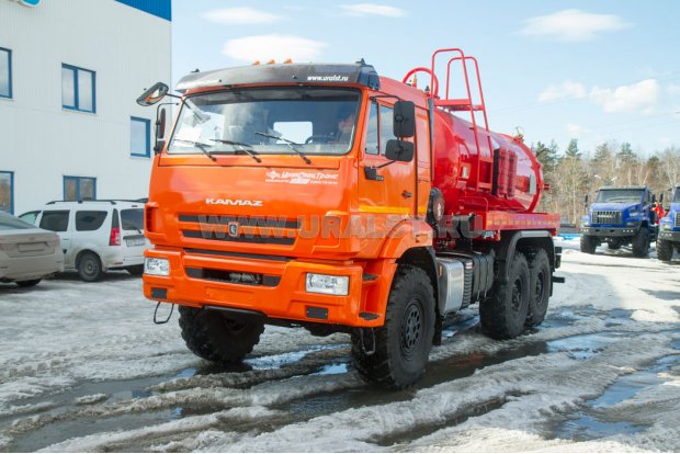 Автоцистерна вакуумная АКН-10-ОД КО УСТ 5453 Камаз 43118-50 сп.м.