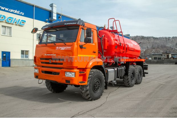 Автоцистерна вакуумная коммунальная МВ-10 КО УСТ 5453 Камаз 43118