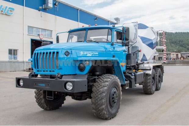 Автобетоносмеситель АБС 6ГП УСТ 54536G Урал 4320-60Е5