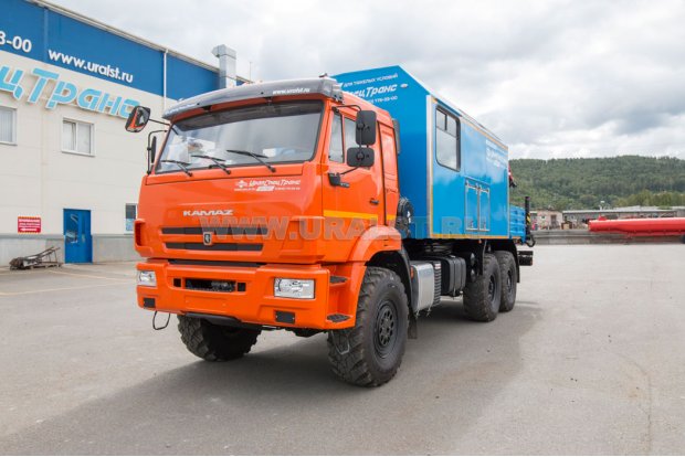 ПАРМ с КМУ ИМ-150N УСТ 5453 Камаз 43118-50 сп.м