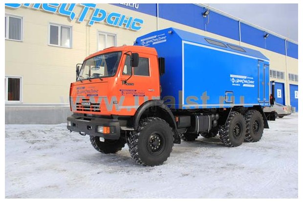 МРМ с КМУ PK-8500А УСТ 5453 Камаз 43118